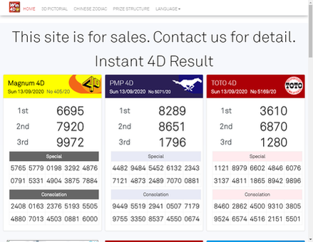 Win4d Com My Win4d Malaysia 4d Results Magnum Da Ma Cai Pmp 1 3d Sports Toto Singapore Sabah88 Special Cash Sweep Sandakan 4d