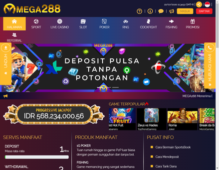 mega288.com:Situs Judi Terbaik Daftar Slot Online Deposit Pulsa MEGA288