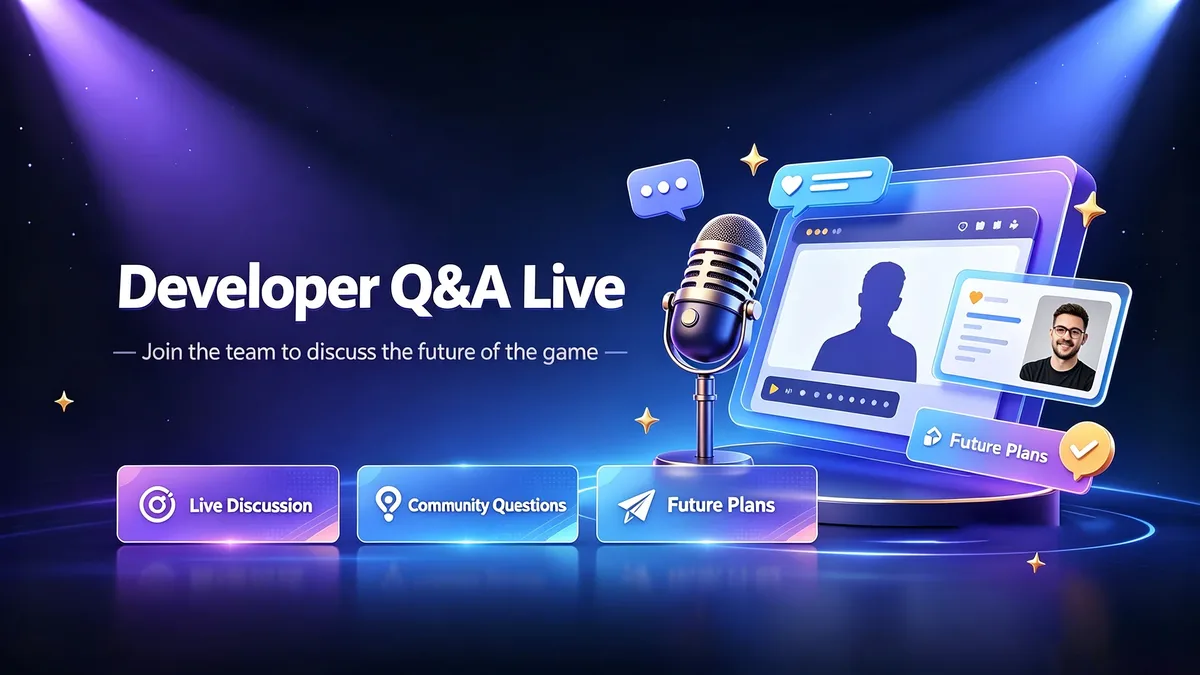 Developer Q&A Session Scheduled for Next Week