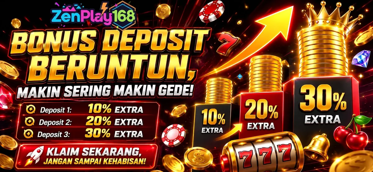 Daily Consecutive Deposit Bonus