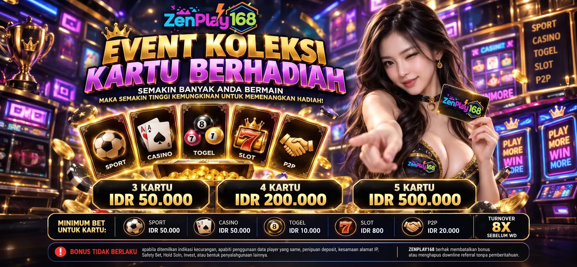 Event Koleksi Kartu Berhadiah