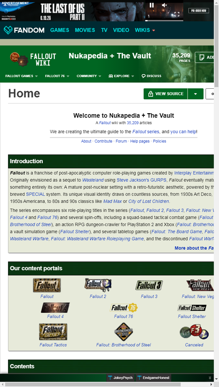 mobile view Fallout Wiki | Fandom