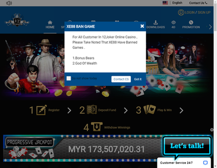 12jwin.com-Best Online Casino Malaysia | Slot Games | 4D Lottery | 12Joker