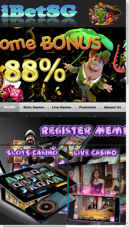mobile view Online Casino Singapore | IBetSG