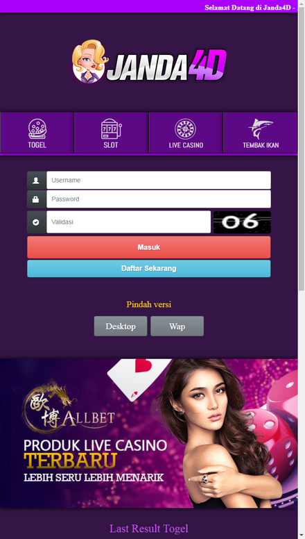 mobile view Janda4D - Situs Judi Slot Online Pulsa Pragmatic Joker123 Indonesia