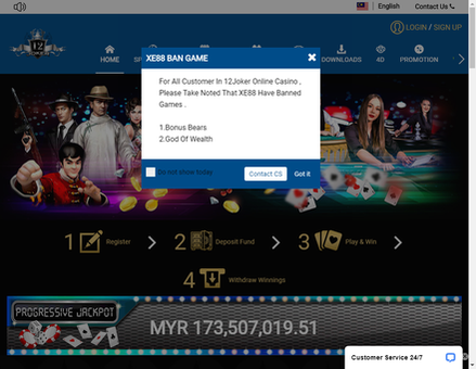 122joker.com-Best Online Casino Malaysia | Slot Games | 4D Lottery | 12Joker
