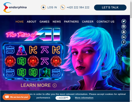endorphina.com-ENDORPHINA | Premium Slot Games Provider for Online Casinos