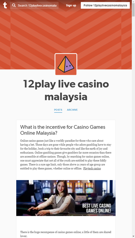 mobile view 12play live casino malaysia