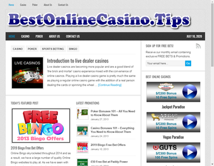 bestonlinecasino.tips-Gamble Online - The Complete Guide to Betting Online