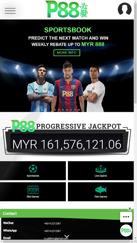 mobile view P88WIN - Malaysia Trusted Online Casino