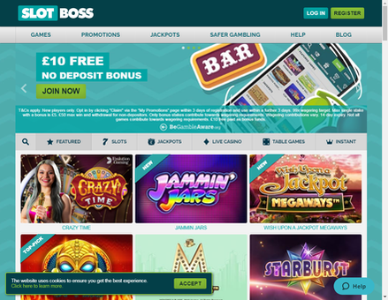 slotboss.co.uk-Best Online Slots | Slot Boss | £10 FREE No Deposit