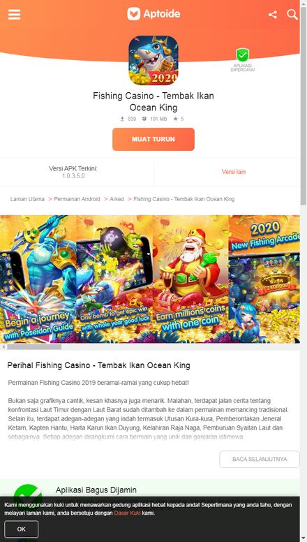 mobile view Fishing Casino - Tembak Ikan Ocean King 1.0.3.4.0 Muat turun APK Android | Aptoide