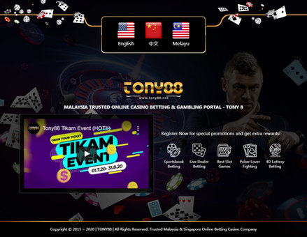 tony8s.com-TONY88 Malaysia & Singapore Trusted Online Betting Casino - TONY88 Malaysia & Singapore Trusted Online Betting Casino