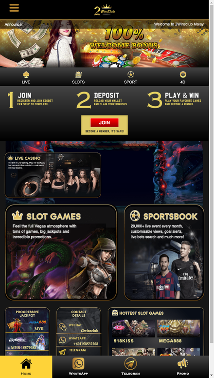 mobile view Online Casino Malaysia, Online Betting, Trusted Online Casino Malaysia