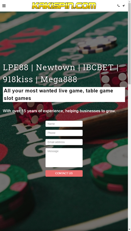 mobile view Malaysia & Singapore Online Casino | Maxbet | LPE88 | Newtown | IBCBET | 918kiss | Mega888