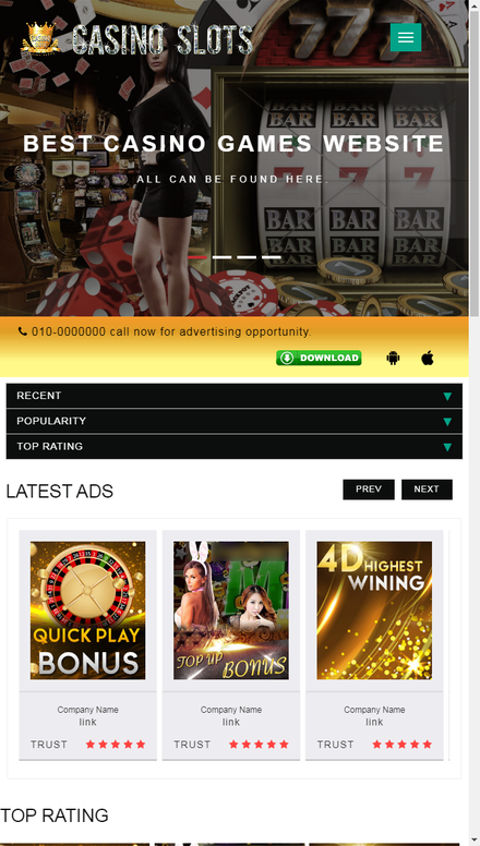mobile view Online Slot Games Malaysia - SEO Casino Malaysia