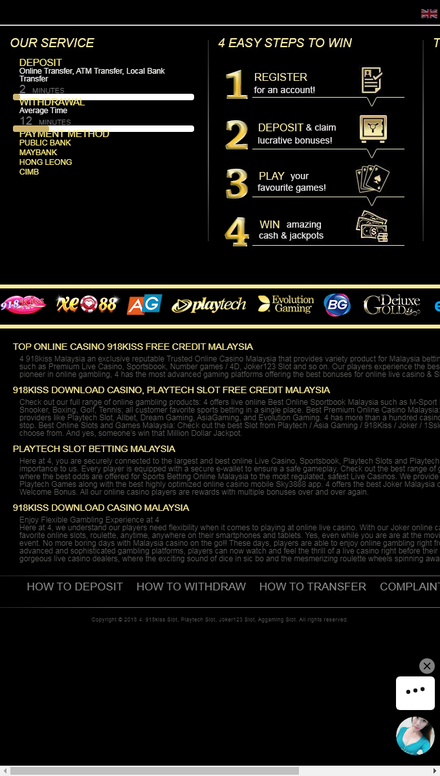 mobile view  Miiwin - 918kiss Download Casino, Playtech Slot Free Credit Malaysia