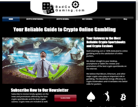 badcogaming.com-Online Gambling, Bitcoin Gambling, Best MMA Odds | BadCoGaming.com 
