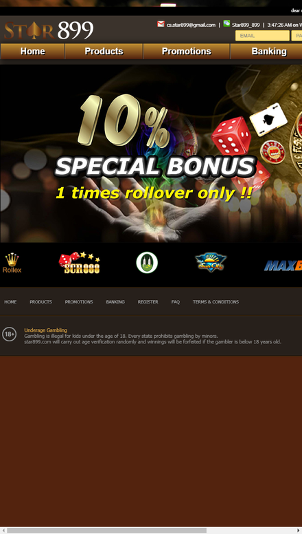 mobile view 
	Betting Agent - Casino Online Malaysia - Playtech - 12Win - NewTown Agent |Star899
