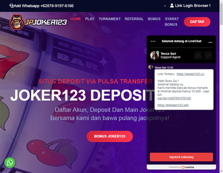 jpjoker123.cc-Joker123 Slot Online Deposit Pulsa Terbaik Indonesia - JPJOKER123.CC
