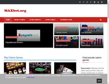 maxbet.org-MAXbet | Casino Reviews | Casino Bonuses | Slots