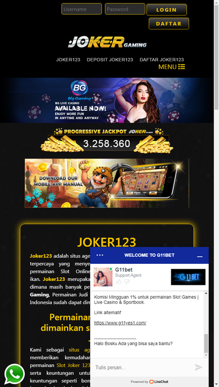 mobile view Joker123 • Daftar Joker123 • Download Joker123 • Joker123 Gaming
