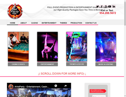 ahotparty.com-A Casino Party Rentals Event Planner Miami, Weston Florida