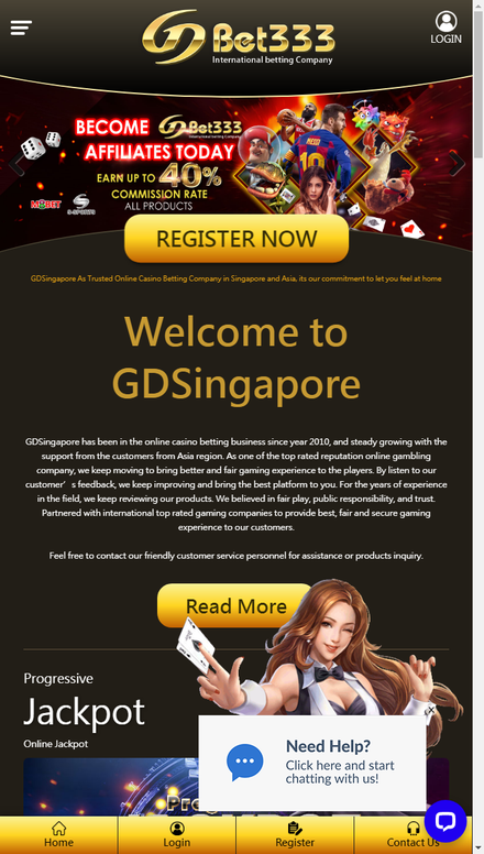 mobile view Online Real Money Casino, Trusted Online Casino Singapore 2021 - Gdsingapore2