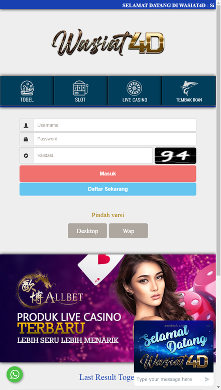 wasiat4d.com:Wasiat4d Situs Slot Game - Togel Singapore - Togel