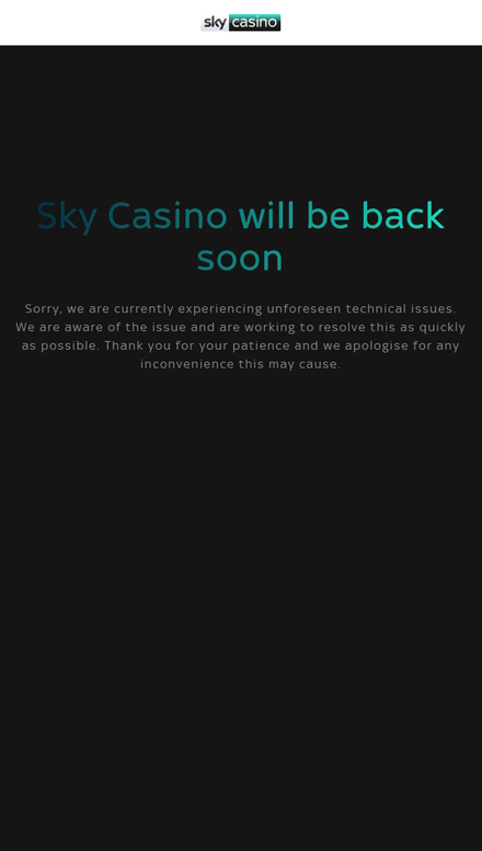 mobile view Online Casino | Play Casino Games Online | Sky Casino